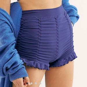 FP ruched seamless shorts